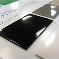 PVC lucido nero Lastra Piana taglio da 100x180 cm