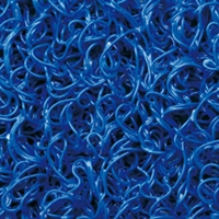 Zerbino riccio PVC Krolle Maxi Blu H120 cm - vendita a taglio