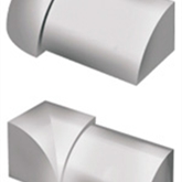 Angolo esterno per Projolly Quart Alluminio 12,5 mm 