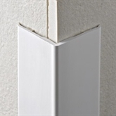 Paraspigolo antiurto in PVC bianco adesivo 50x50 mm - aste da 270 cm