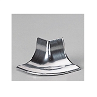 GTL/E Angolo esterno PVC argento per sguscia BI/40