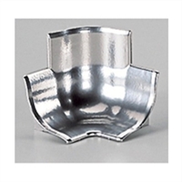 GTL/T Angolo interno triassiale PVC argento per sguscia da BI/40