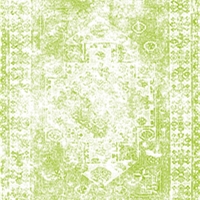 Tappeto Vintage Verde
