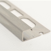 ZQINS/8 Profilo quadro per ceramica acciaio satinato sp 8 mm